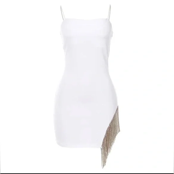 open lace back dress Retro Stage Colorblock Sleeveless Shift Mini Dress Black & White